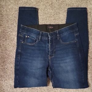 Dark Blue Denim Jeans